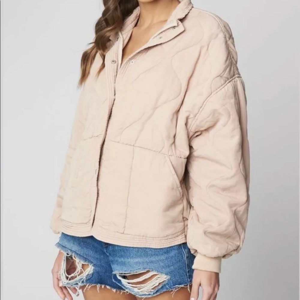 Blank NYC quilted jacket